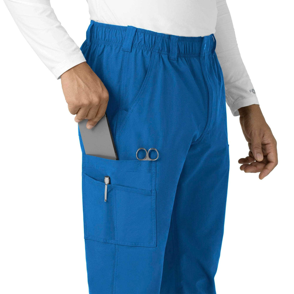 Force essentials straight leg cargo scrub pant