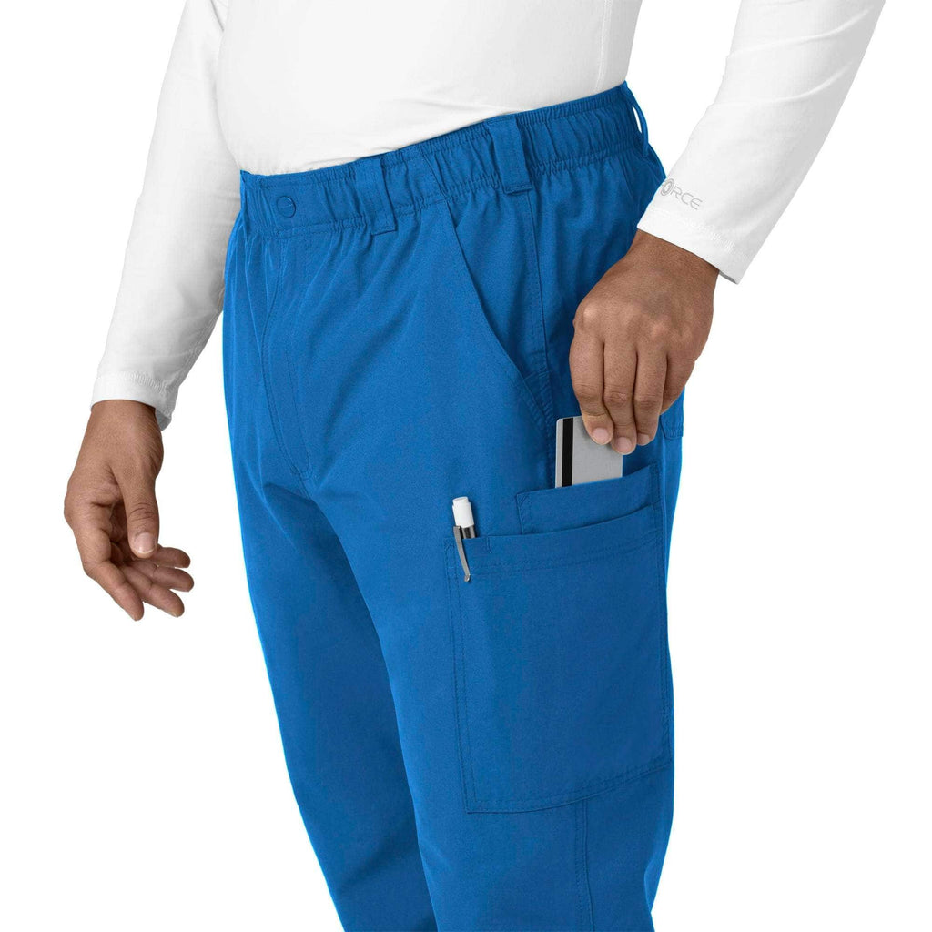 Force essentials straight leg cargo scrub pant