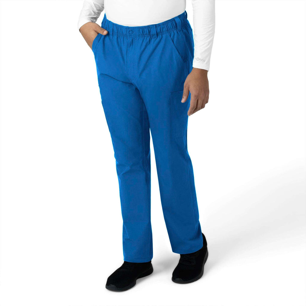 Force essentials straight leg cargo scrub pant