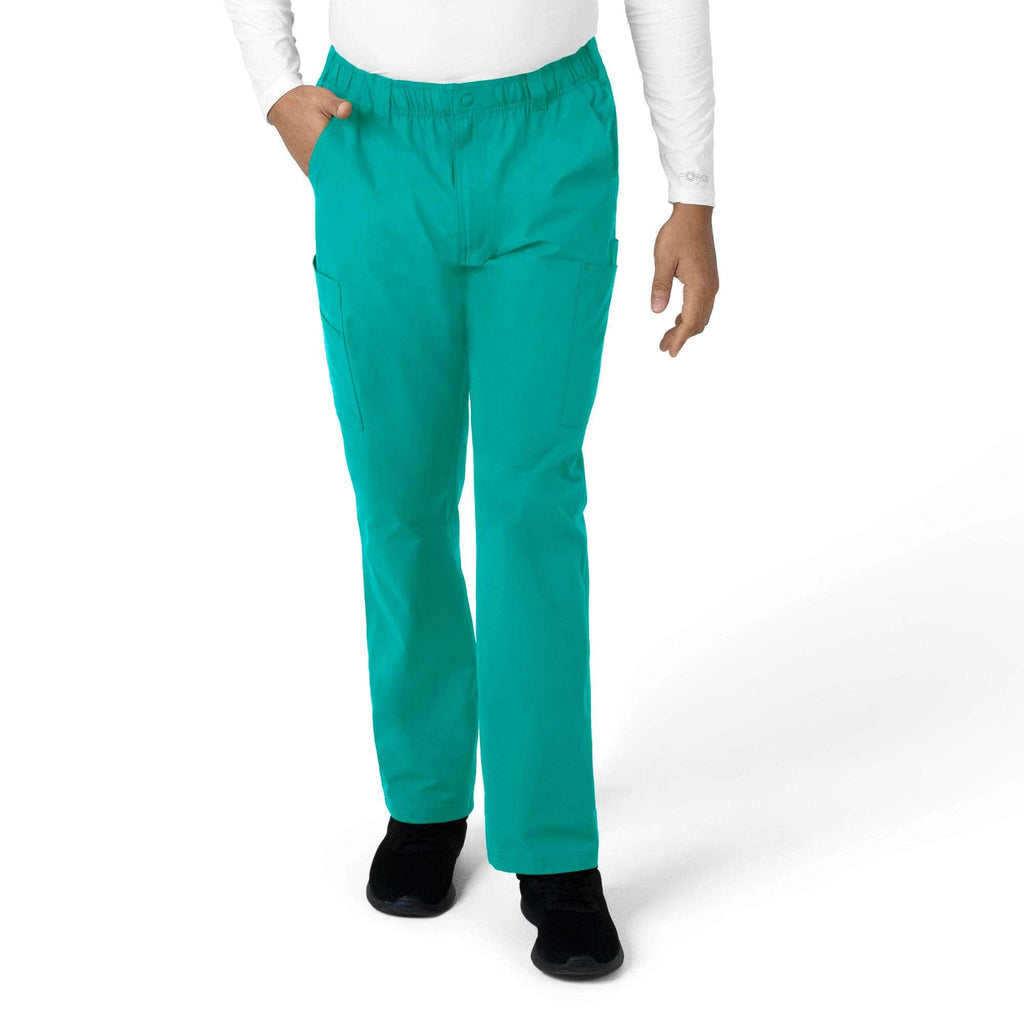 Force essentials straight leg cargo scrub pant