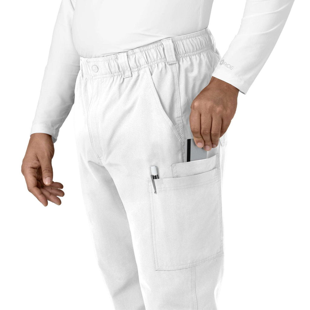 Force essentials straight leg cargo scrub pant