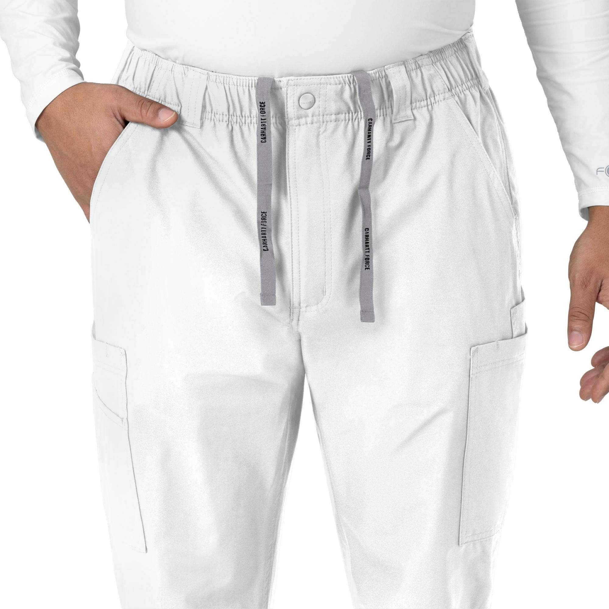 Force essentials straight leg cargo scrub pant