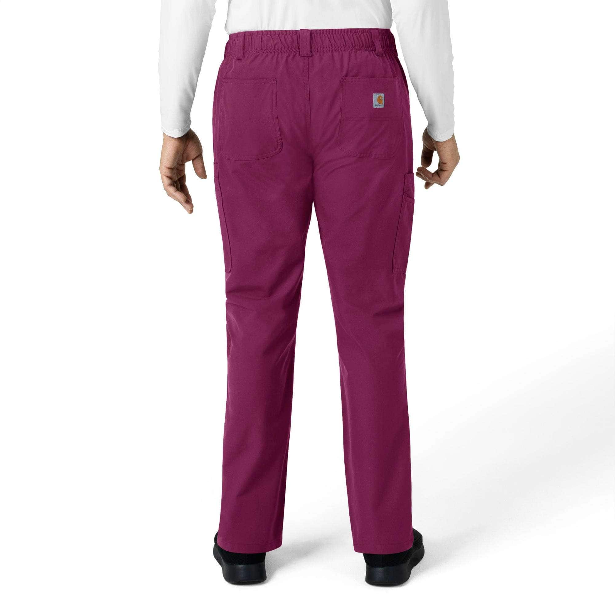 Force essentials straight leg cargo scrub pant