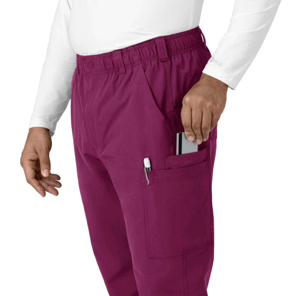 Force essentials straight leg cargo scrub pant