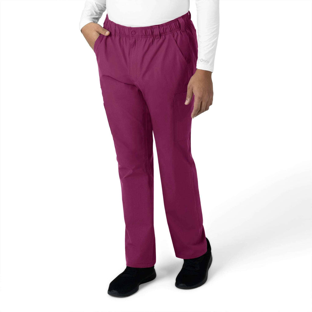 Force essentials straight leg cargo scrub pant