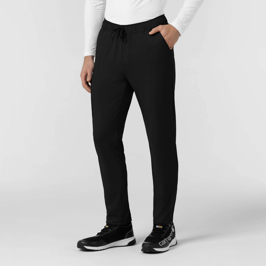 Force cross-flex knit straight leg tapered scrub pant