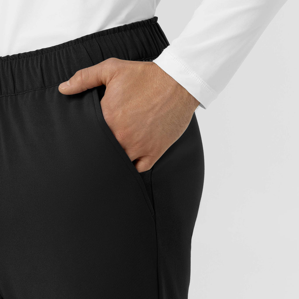 Force cross-flex knit straight leg tapered scrub pant