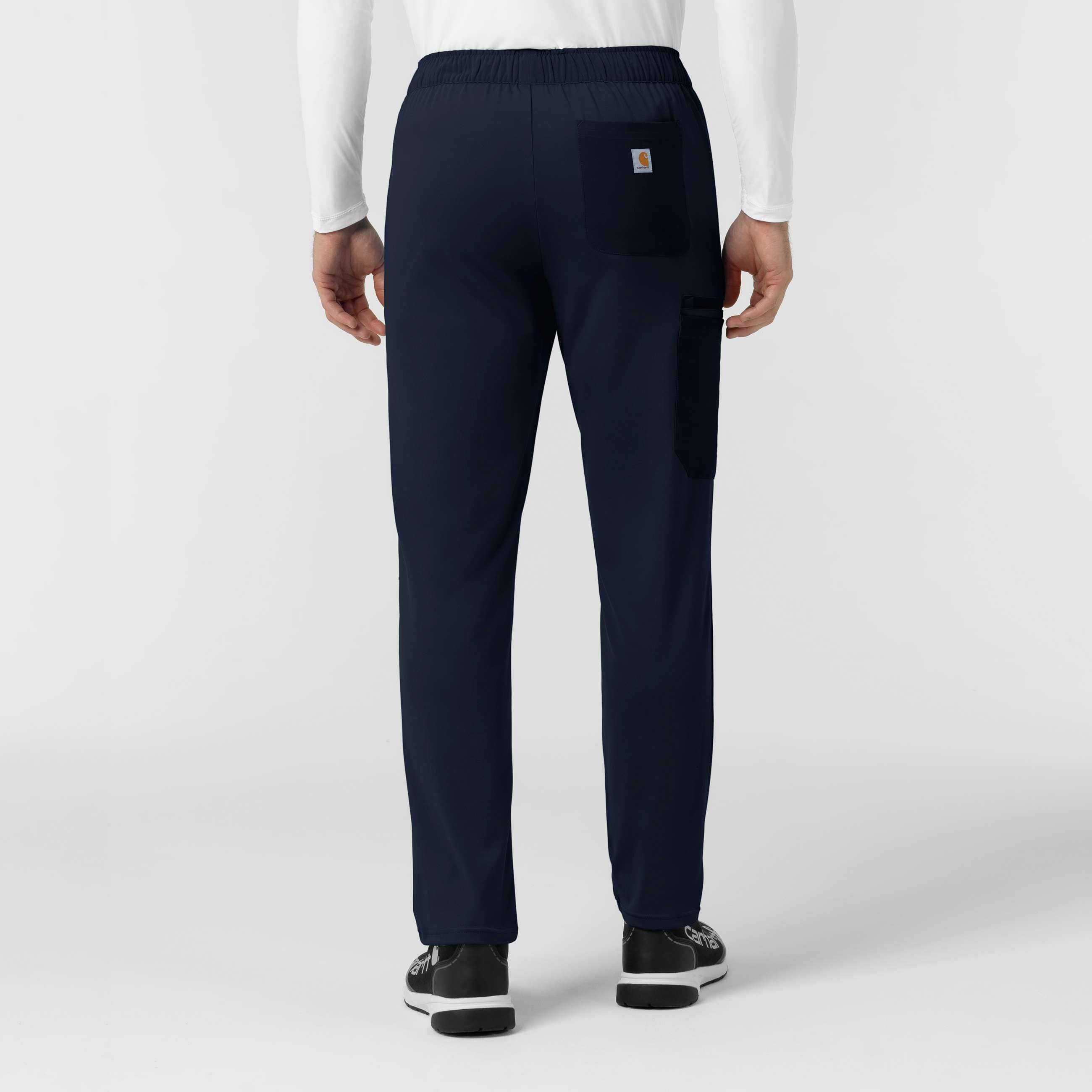 Force cross-flex knit straight leg tapered scrub pant