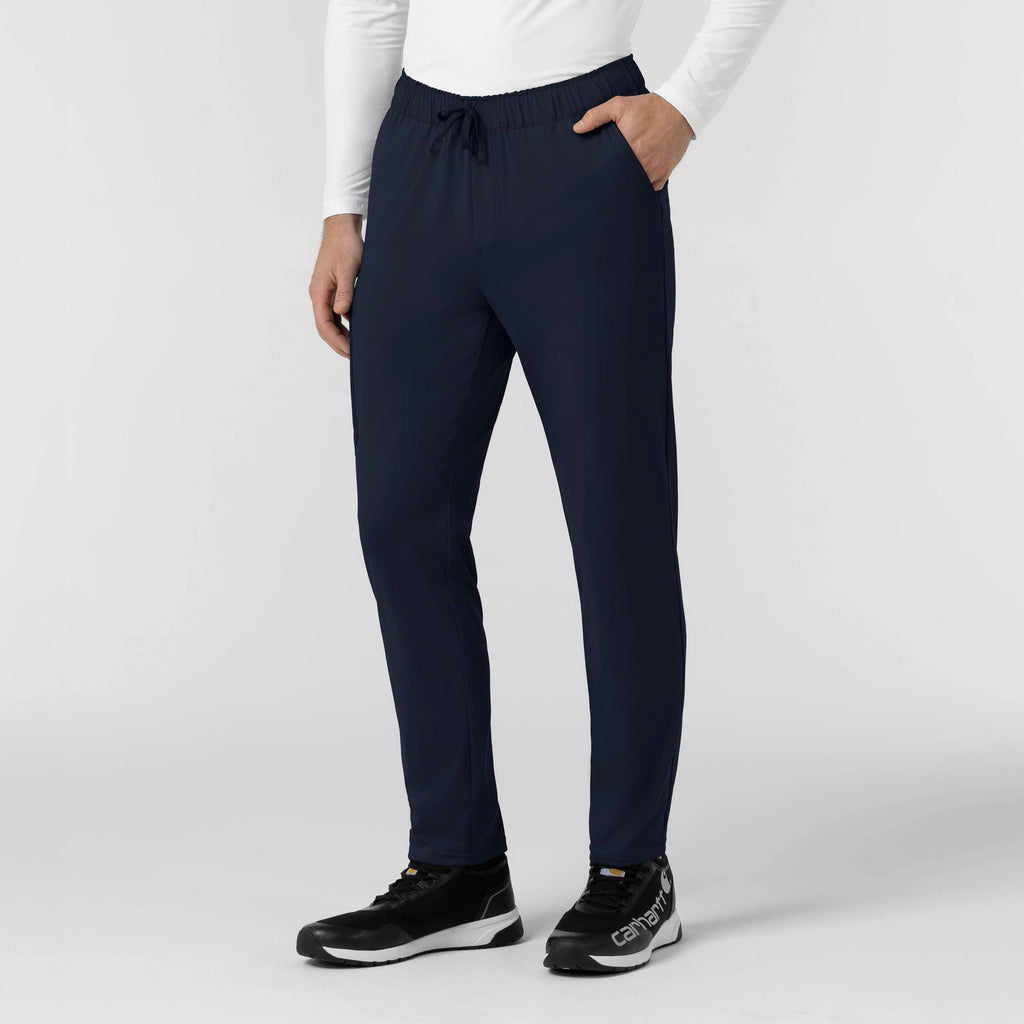 Force cross-flex knit straight leg tapered scrub pant