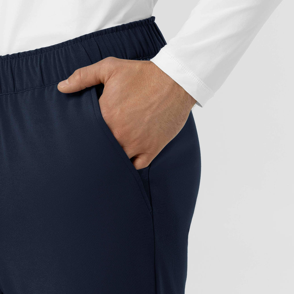 Force cross-flex knit straight leg tapered scrub pant
