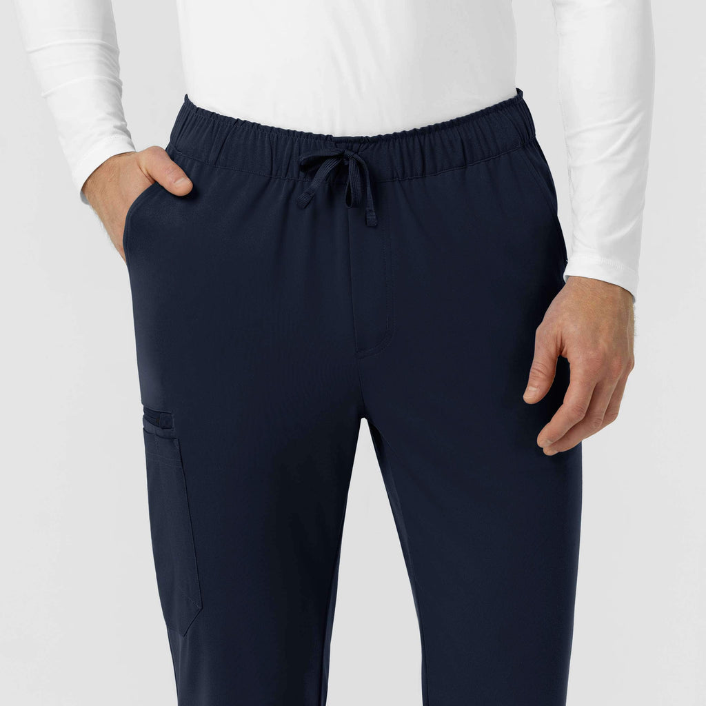 Force cross-flex knit straight leg tapered scrub pant
