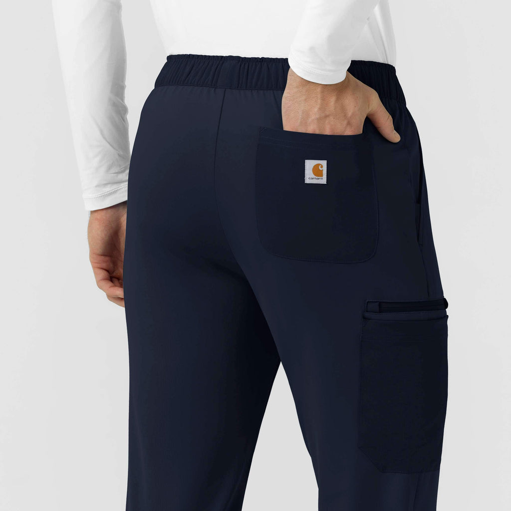 Force cross-flex knit straight leg tapered scrub pant