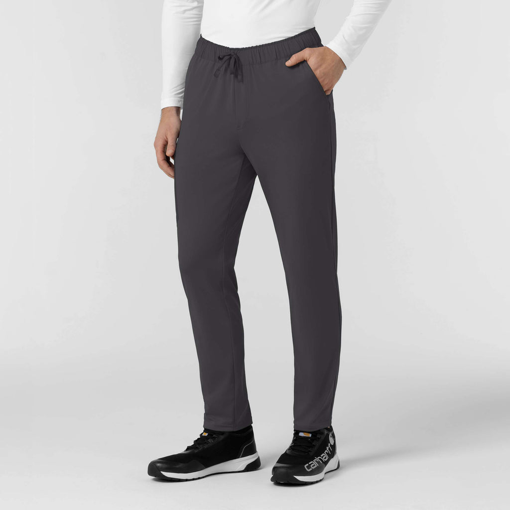 Force cross-flex knit straight leg tapered scrub pant