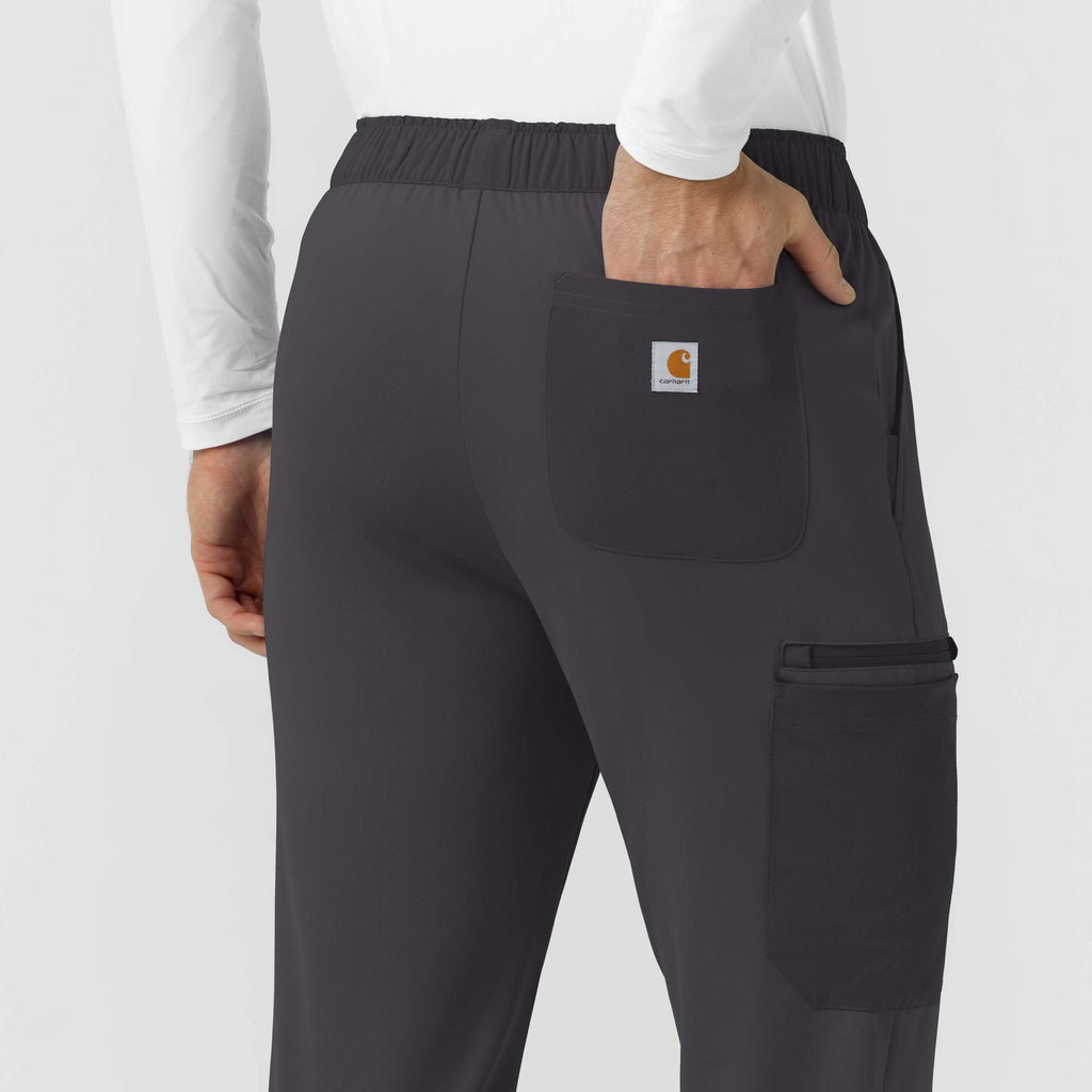 Force cross-flex knit straight leg tapered scrub pant