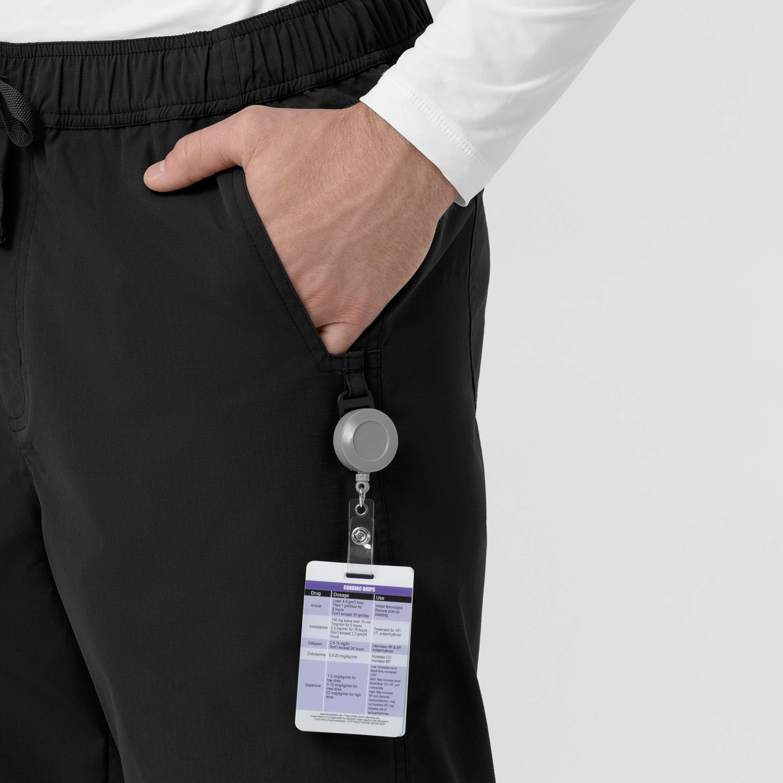 Rugged flex® fld ripstop straight leg cargo scrub pant