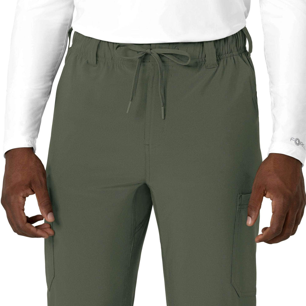 Force cross-flex men's straight leg scrub pant