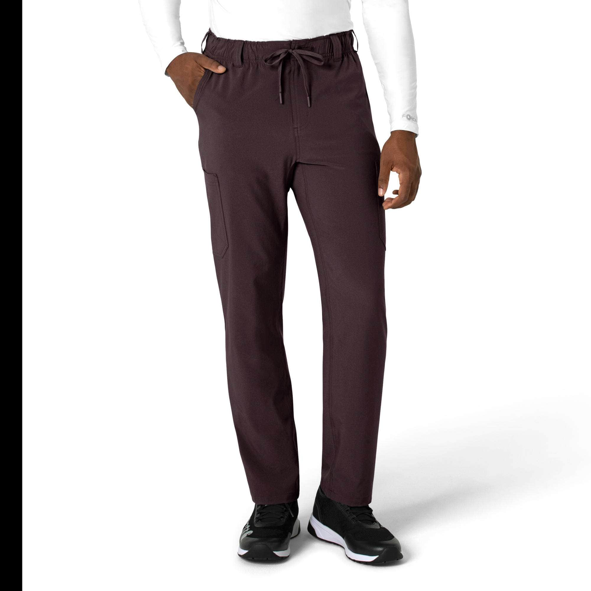 Force cross-flex men's straight leg scrub pant