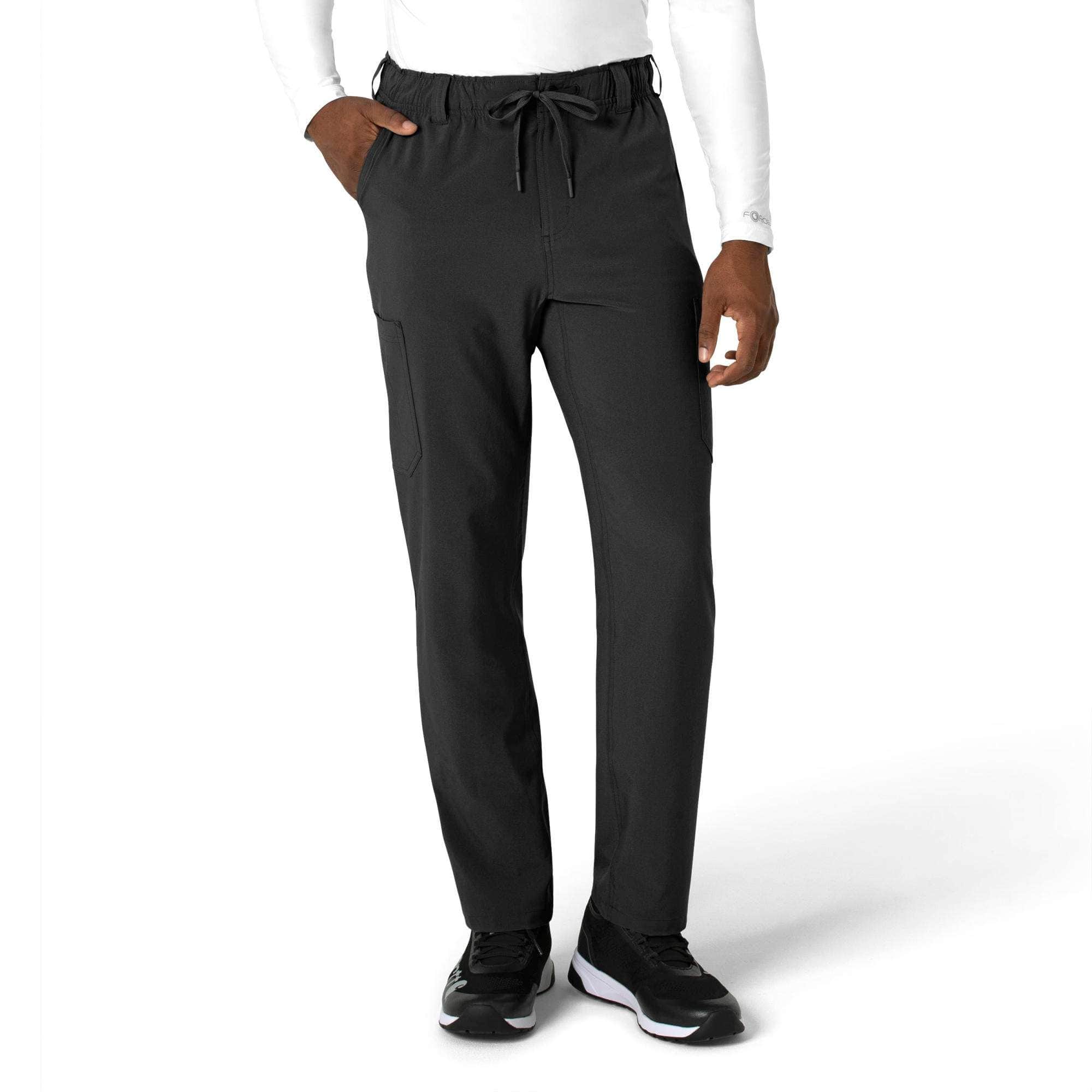 Force cross-flex men's straight leg scrub pant