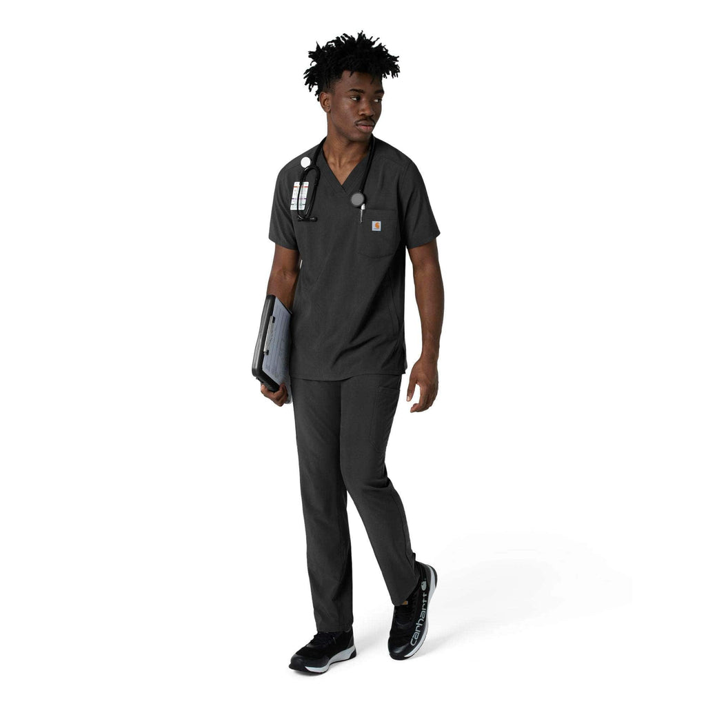 Force cross-flex men's straight leg scrub pant