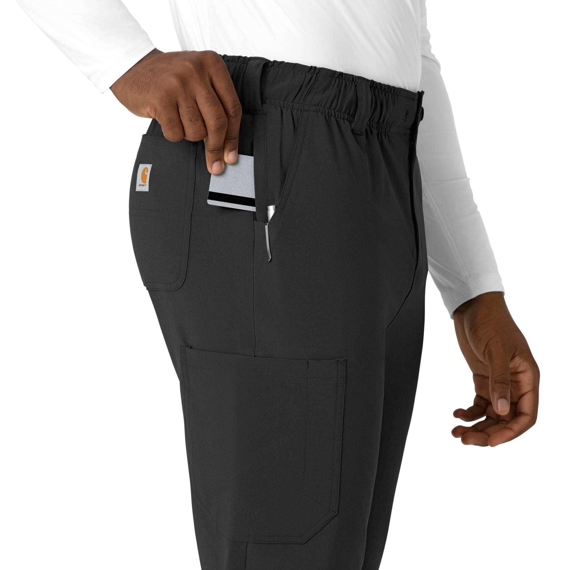 Force cross-flex men's straight leg scrub pant