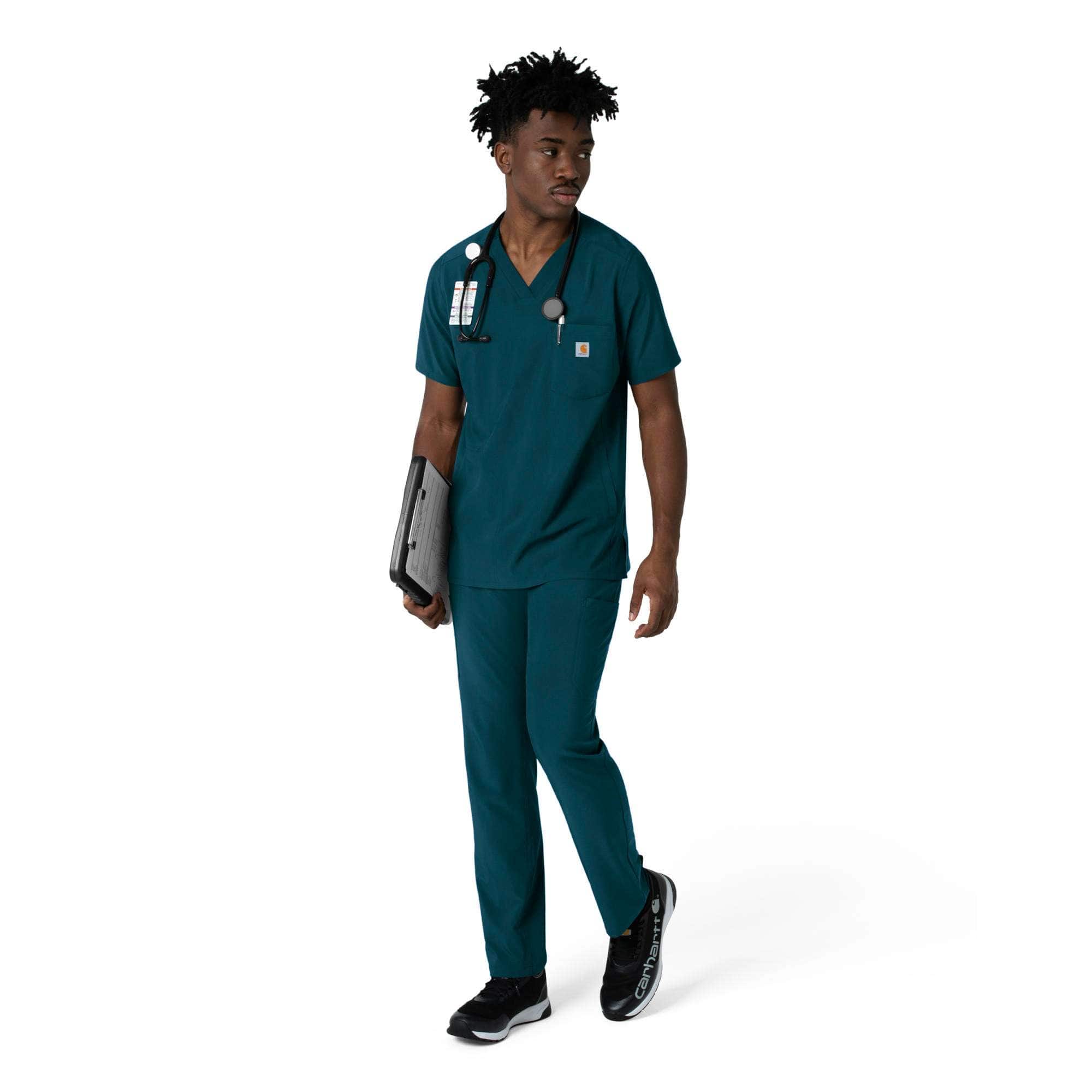 Force cross-flex men's straight leg scrub pant