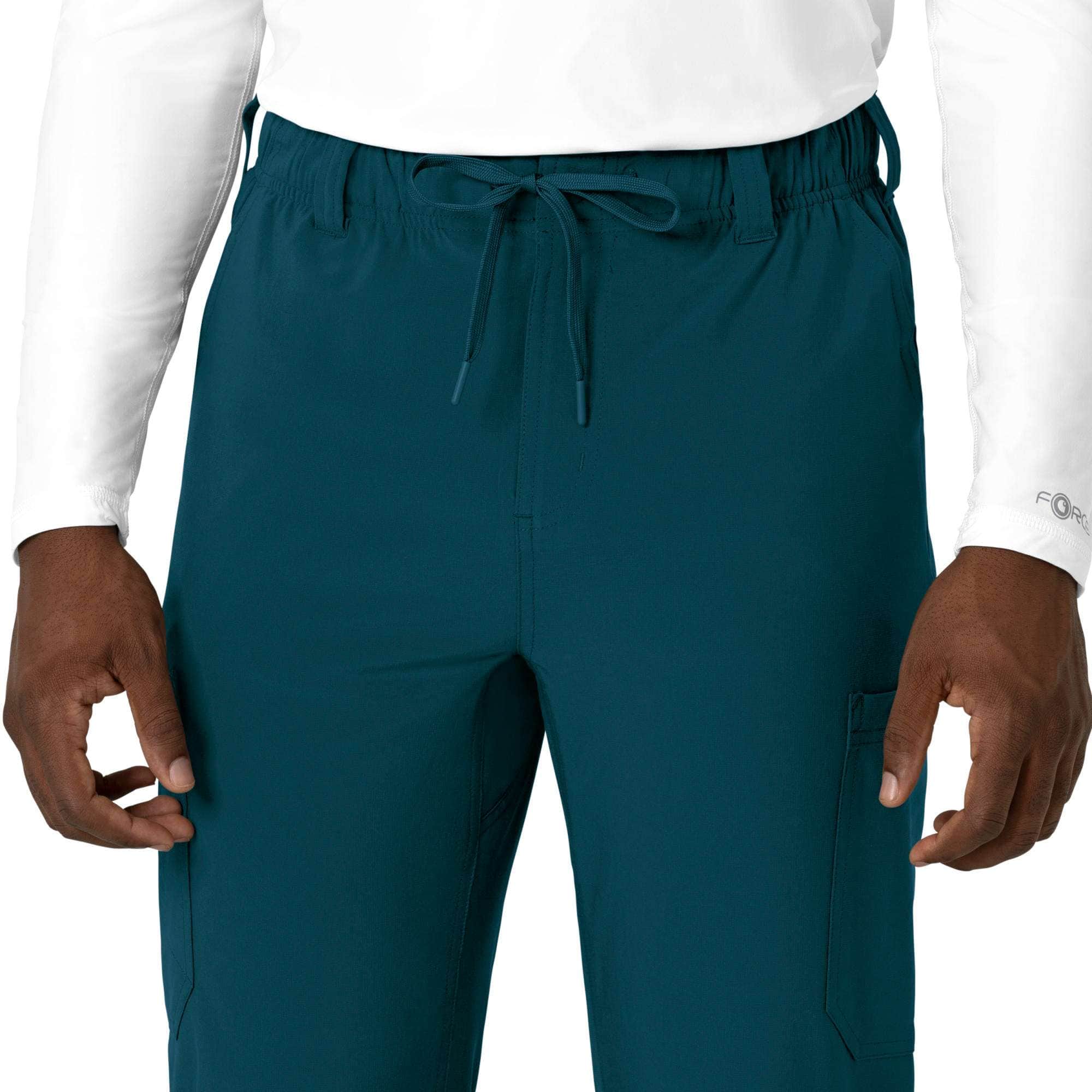 Force cross-flex men's straight leg scrub pant