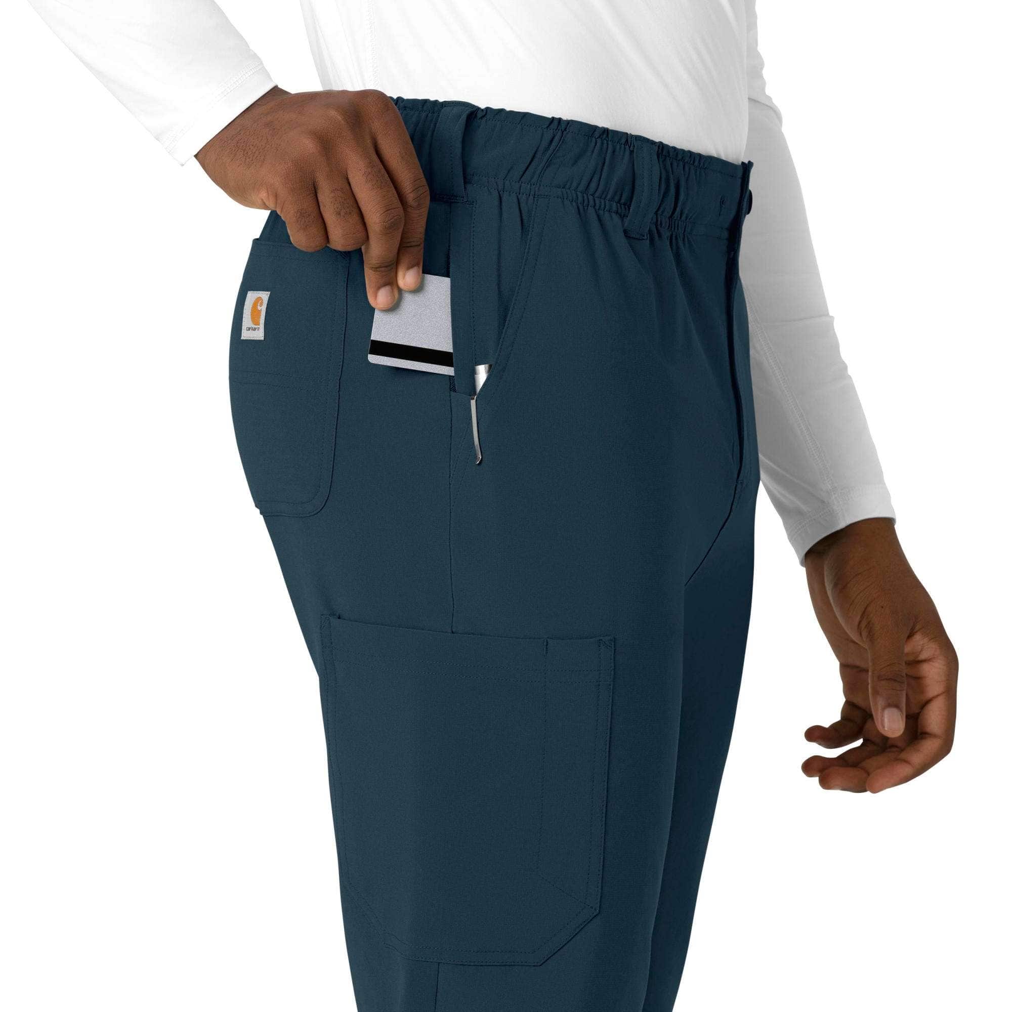 Force cross-flex men's straight leg scrub pant
