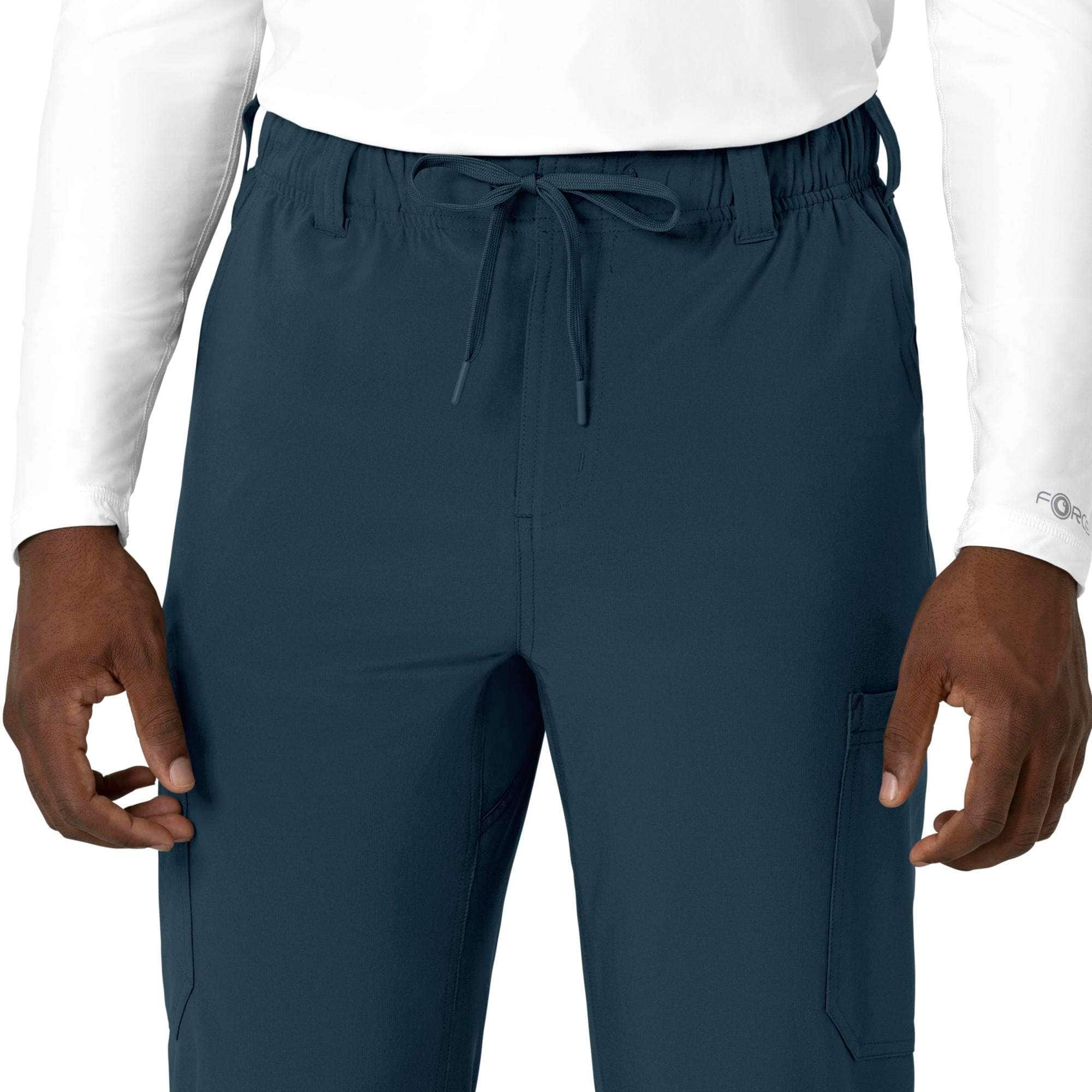 Force cross-flex men's straight leg scrub pant