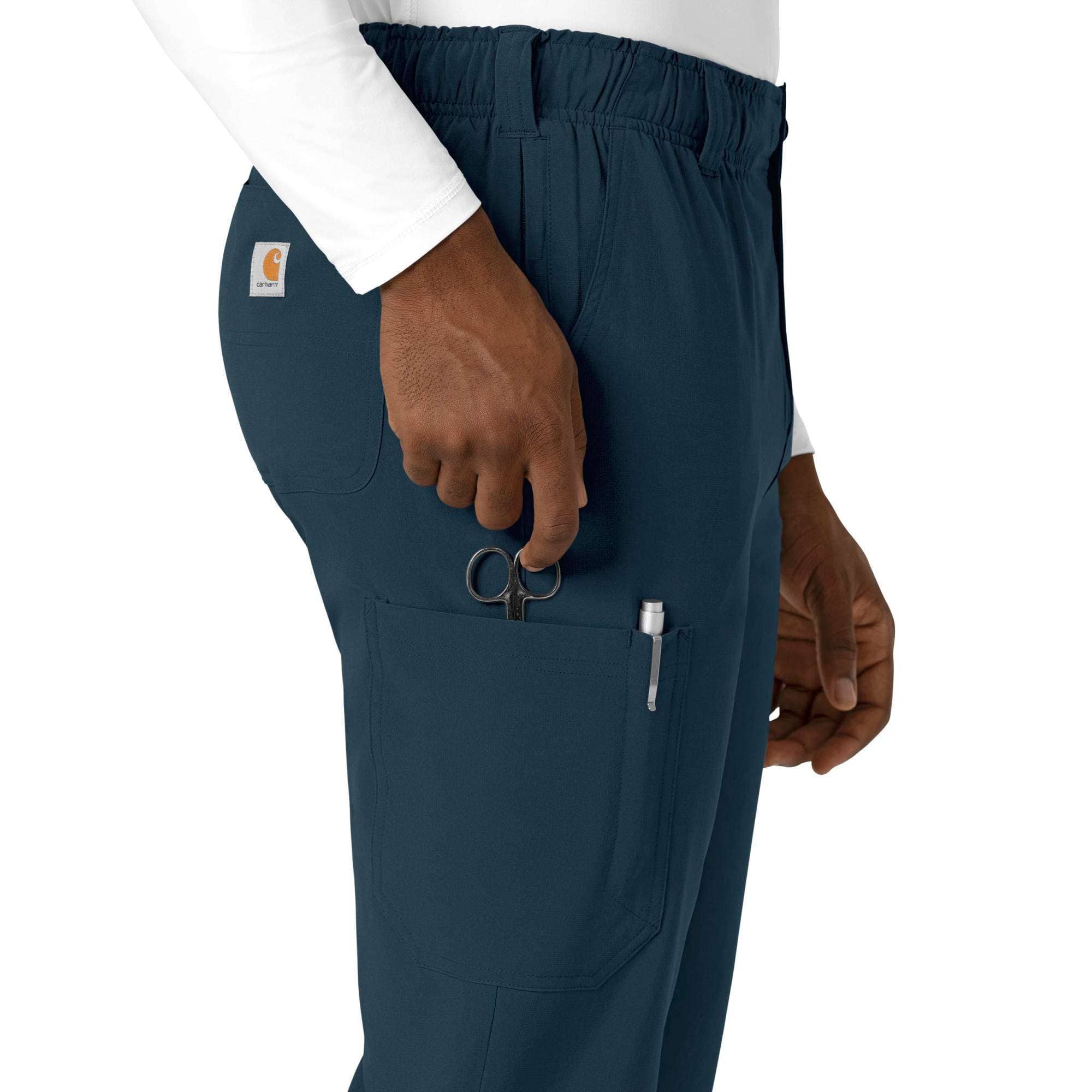 Force cross-flex men's straight leg scrub pant