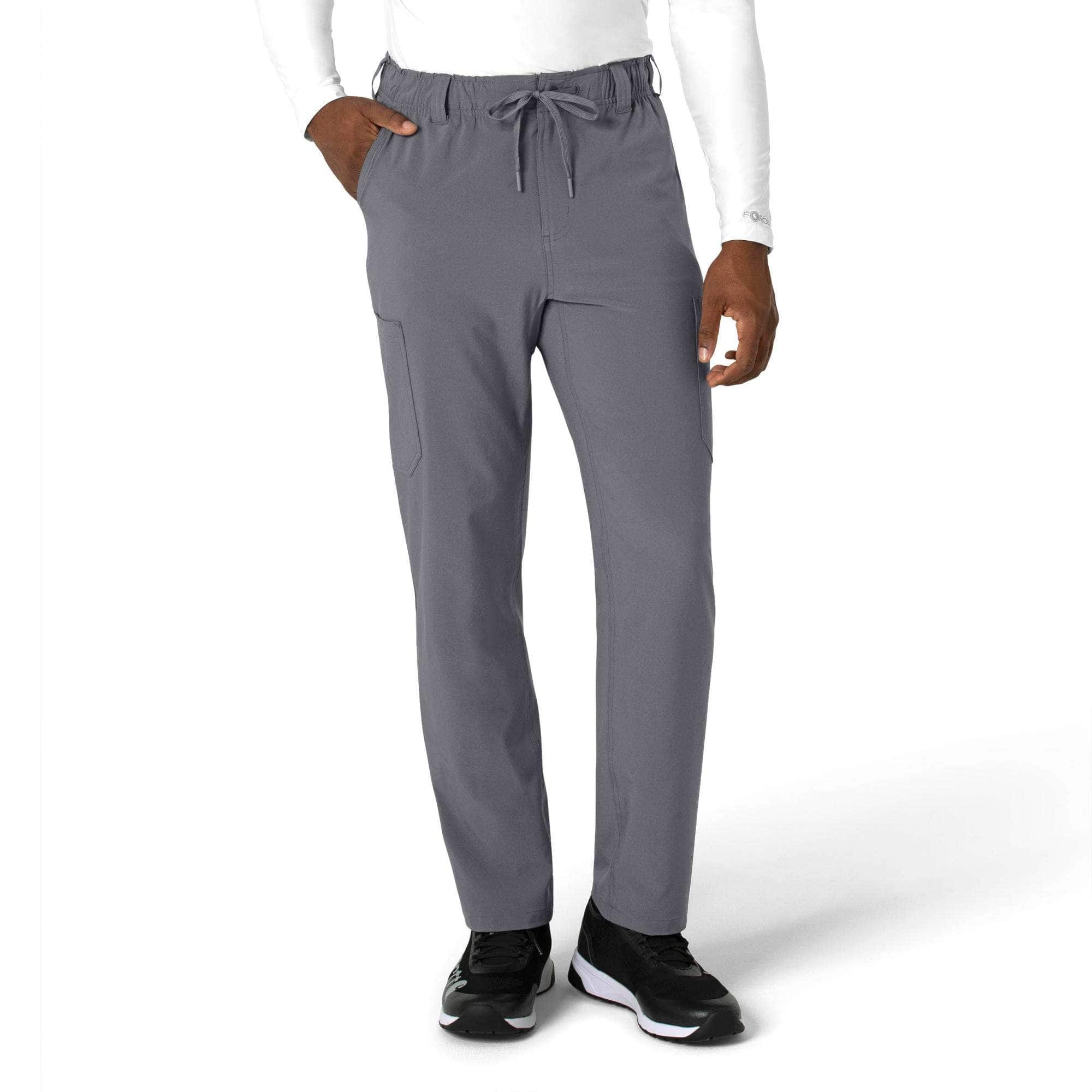 Force cross-flex men's straight leg scrub pant