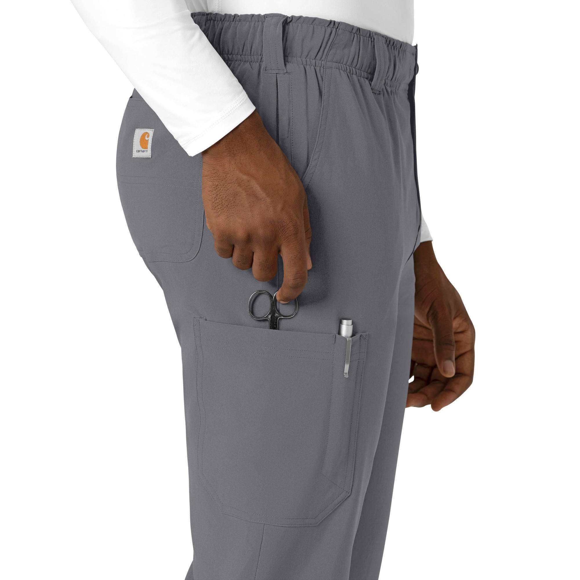 Force cross-flex men's straight leg scrub pant