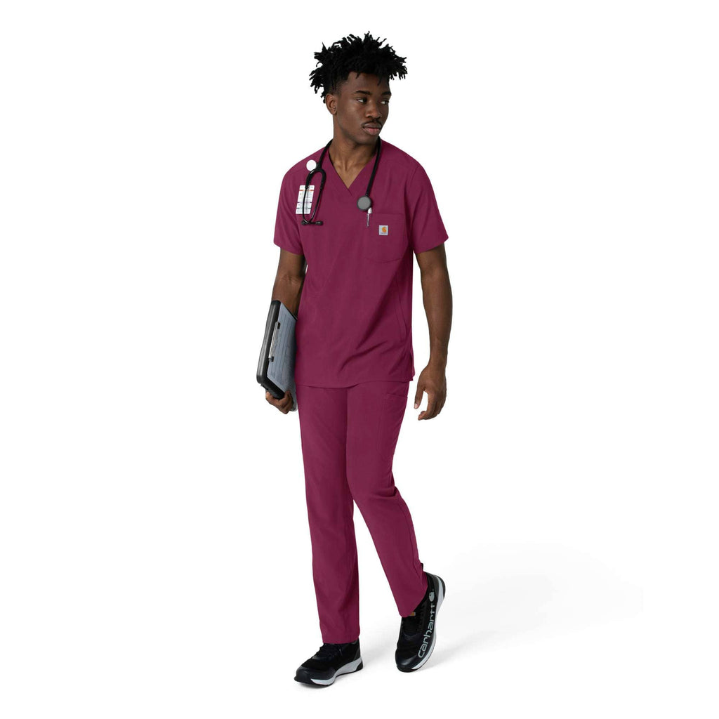 Force cross-flex men's straight leg scrub pant