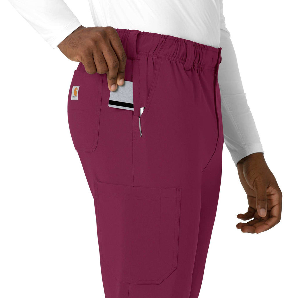 Force cross-flex men's straight leg scrub pant