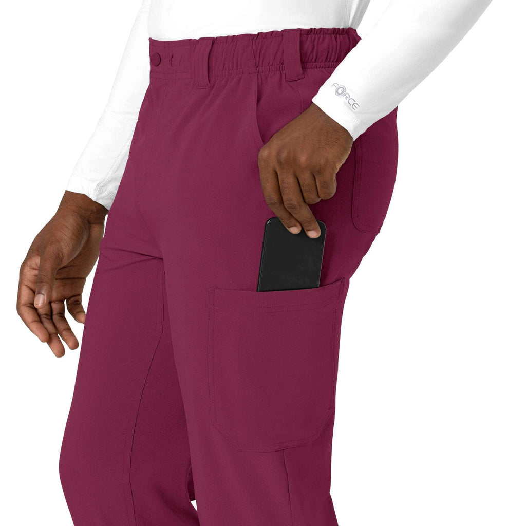 Force cross-flex men's straight leg scrub pant