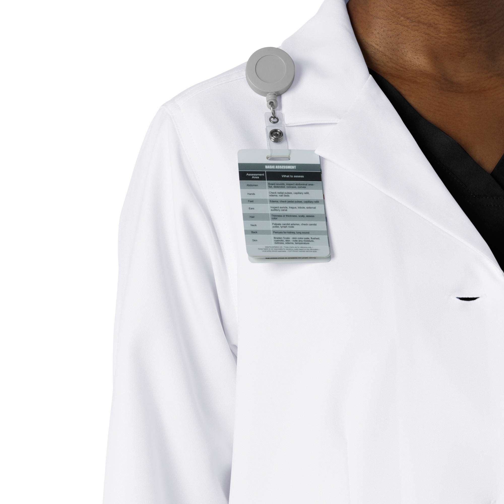 Women's consultation scrub lab coat