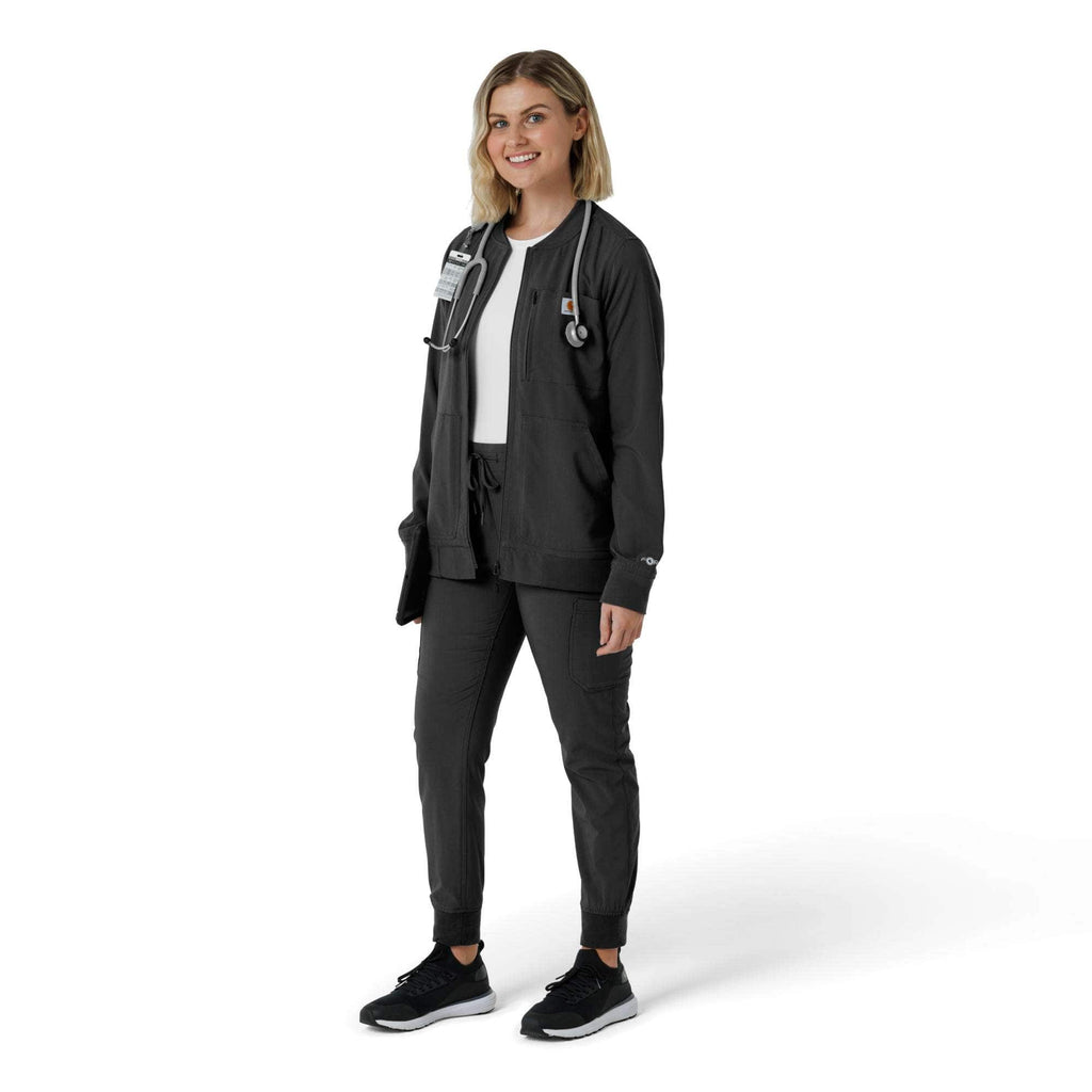 Women's force cross-flex lightweight scrub jacket