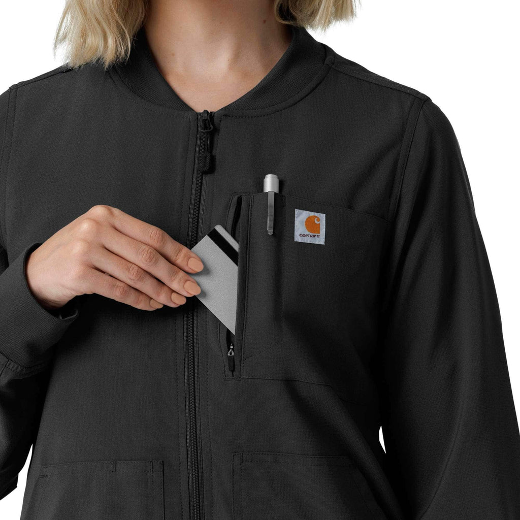 Women's force cross-flex lightweight scrub jacket