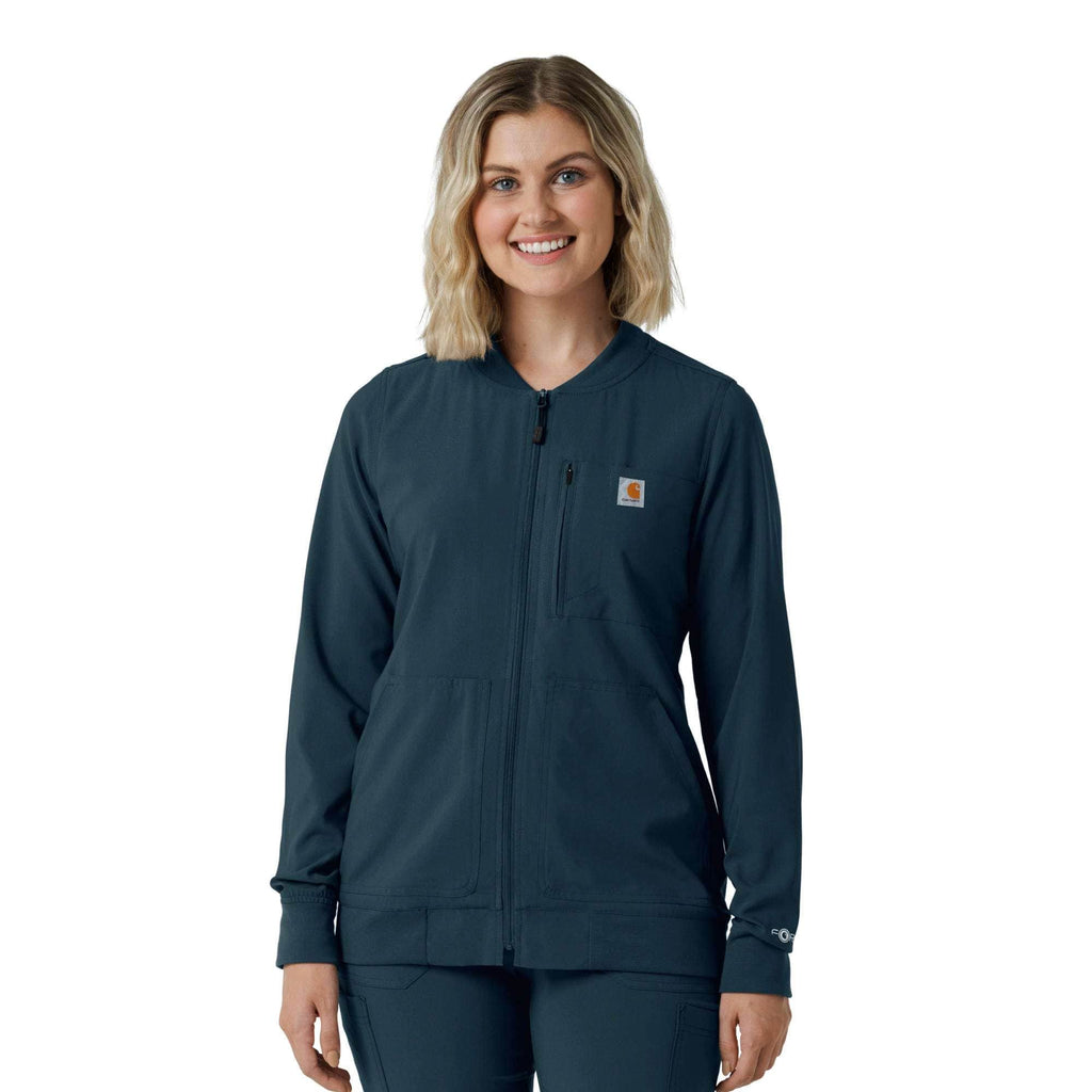 Women's force cross-flex lightweight scrub jacket