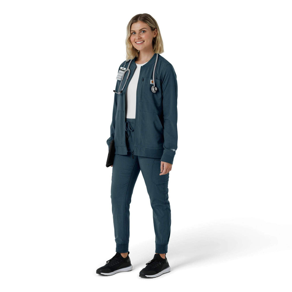 Women's force cross-flex lightweight scrub jacket