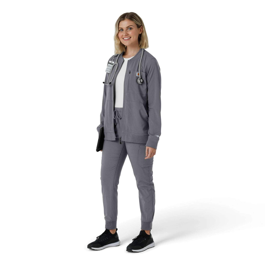 Women's force cross-flex lightweight scrub jacket