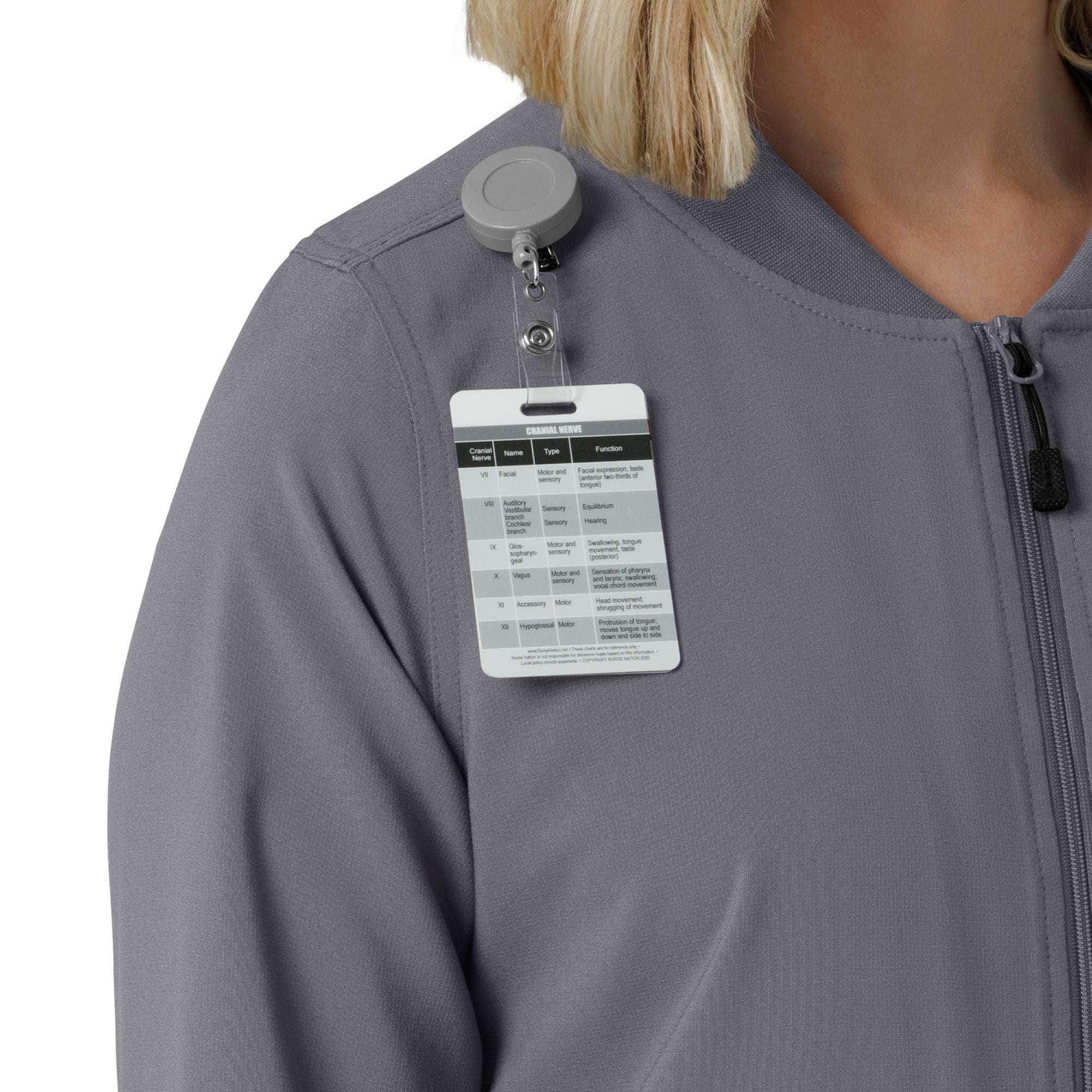 Women's force cross-flex lightweight scrub jacket