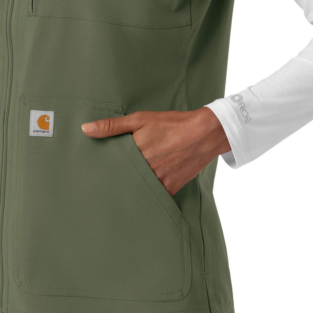 Women's force cross-flex lightweight scrub vest