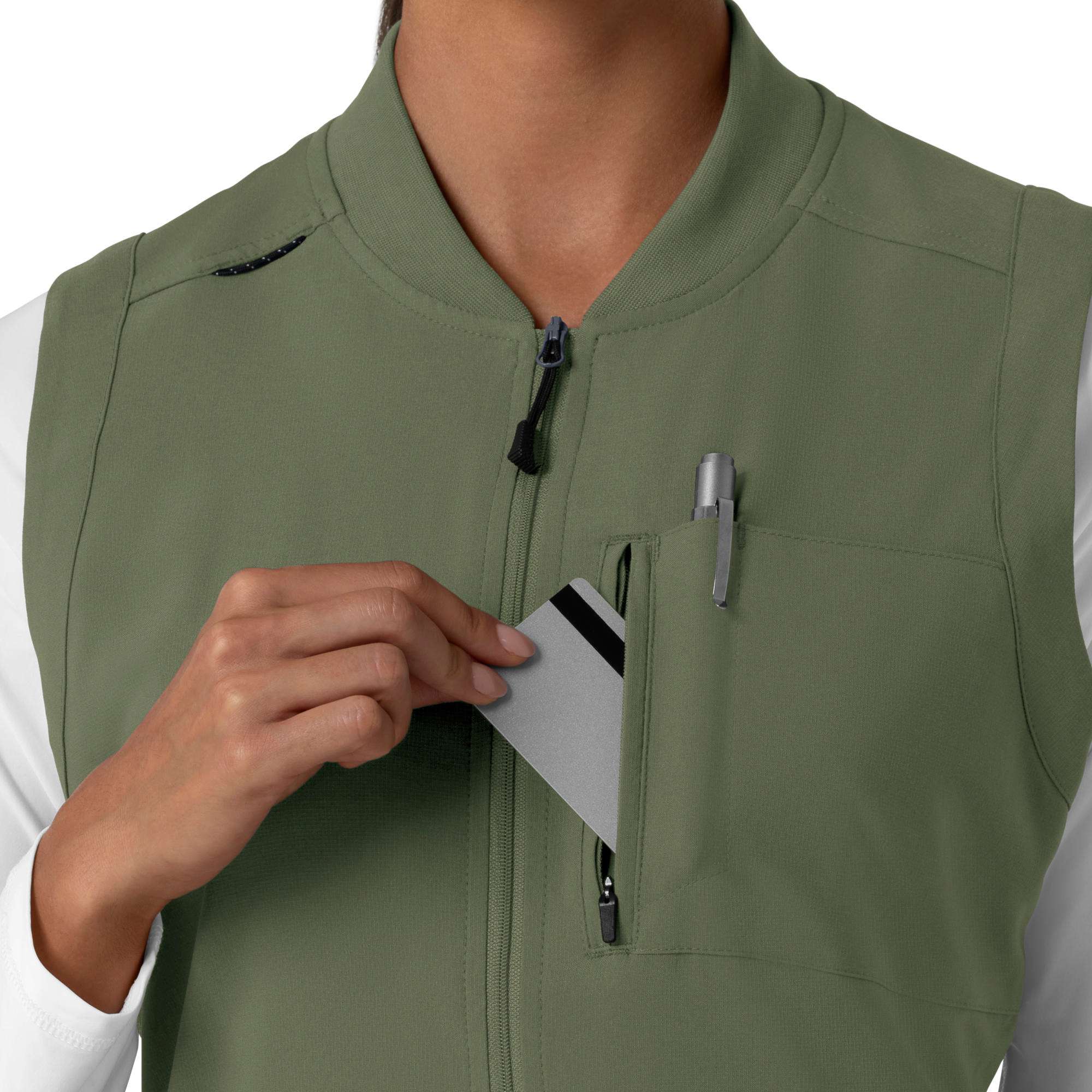 Women's force cross-flex lightweight scrub vest