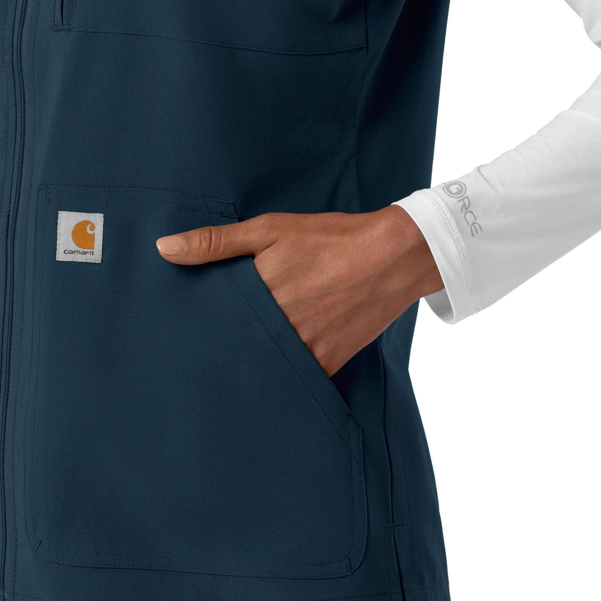 Women's force cross-flex lightweight scrub vest