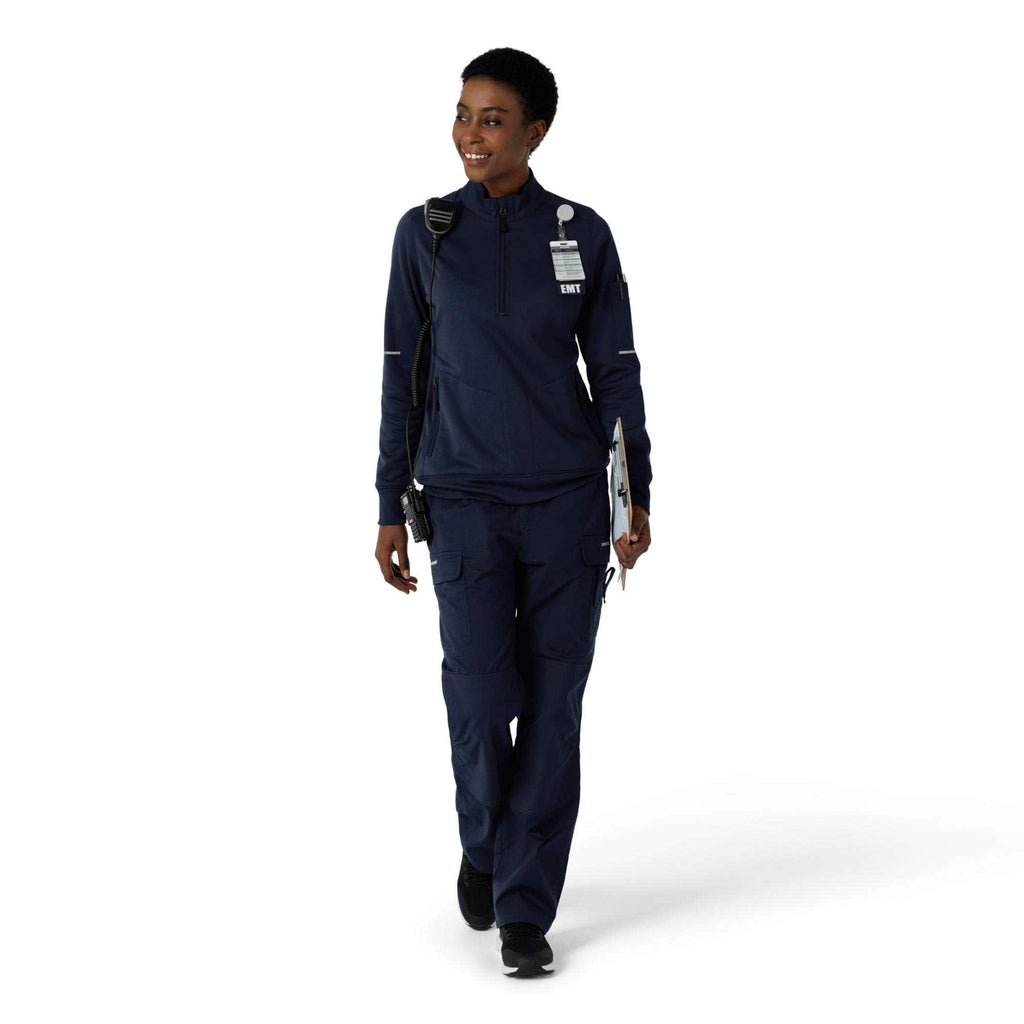 Women's rugged flex® rscu scrub half zip