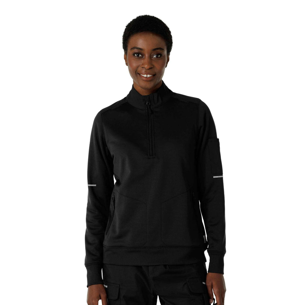 Women's rugged flex® rscu scrub half zip