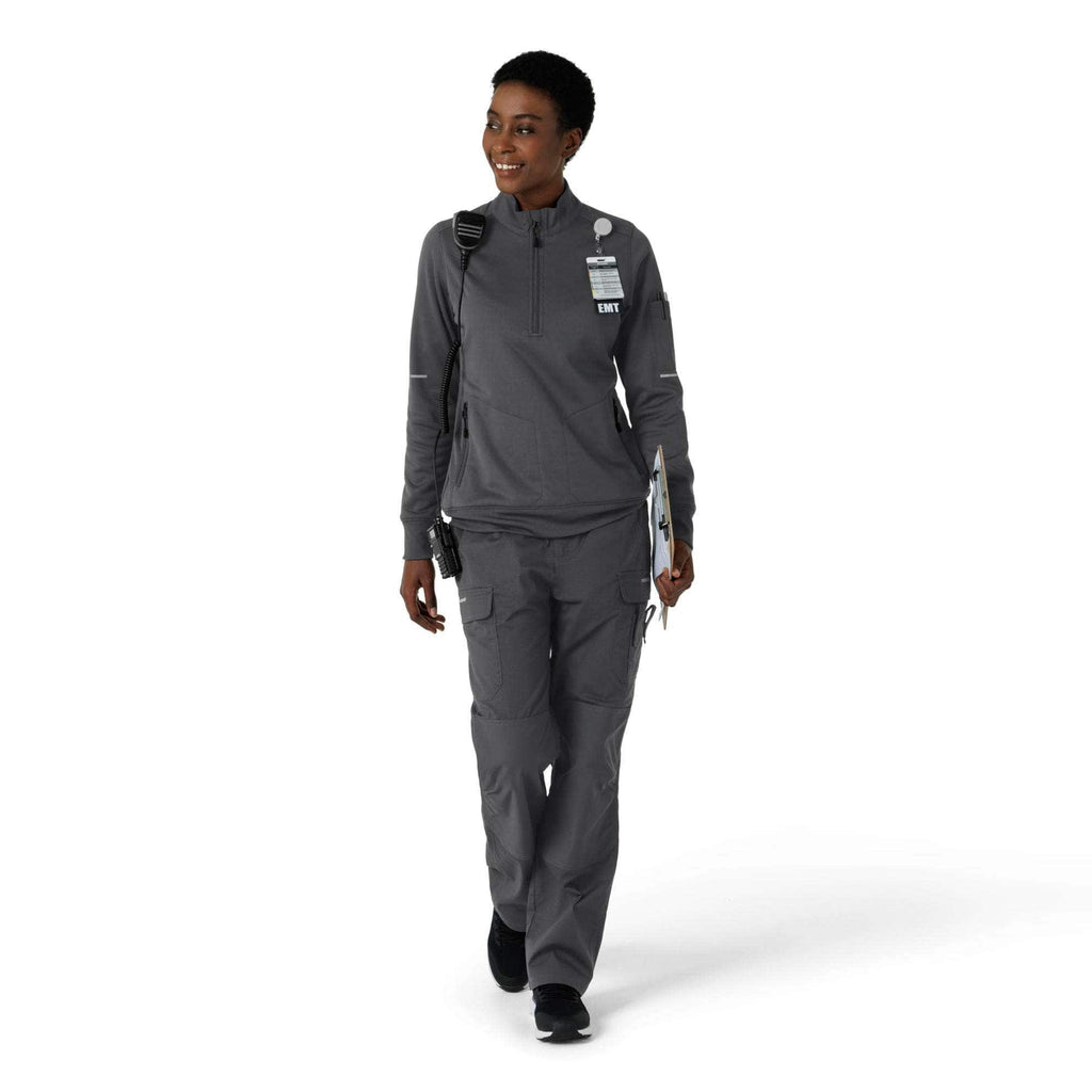 Women's rugged flex® rscu scrub half zip