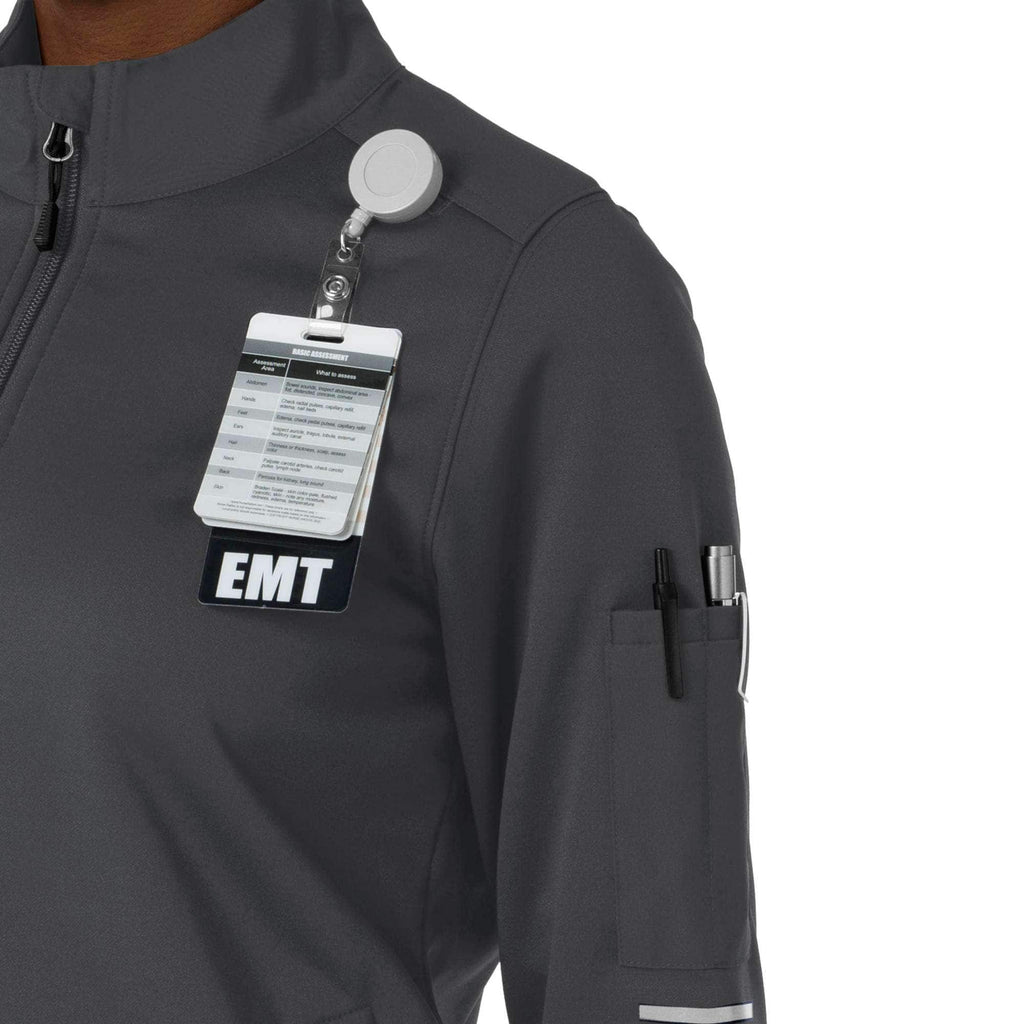 Women's rugged flex® rscu scrub half zip