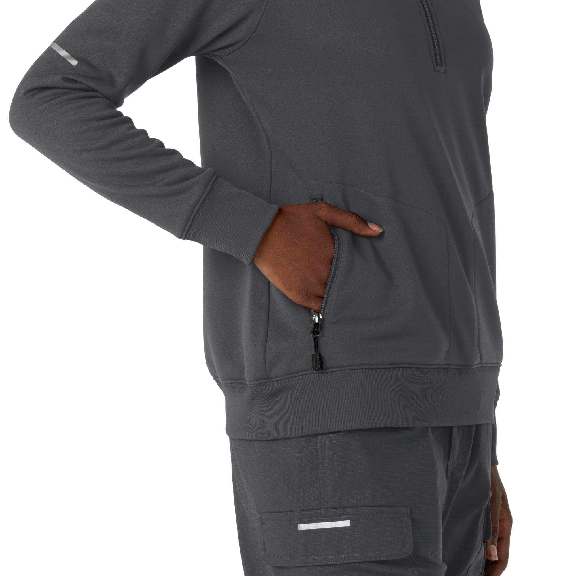 Women's rugged flex® rscu scrub half zip