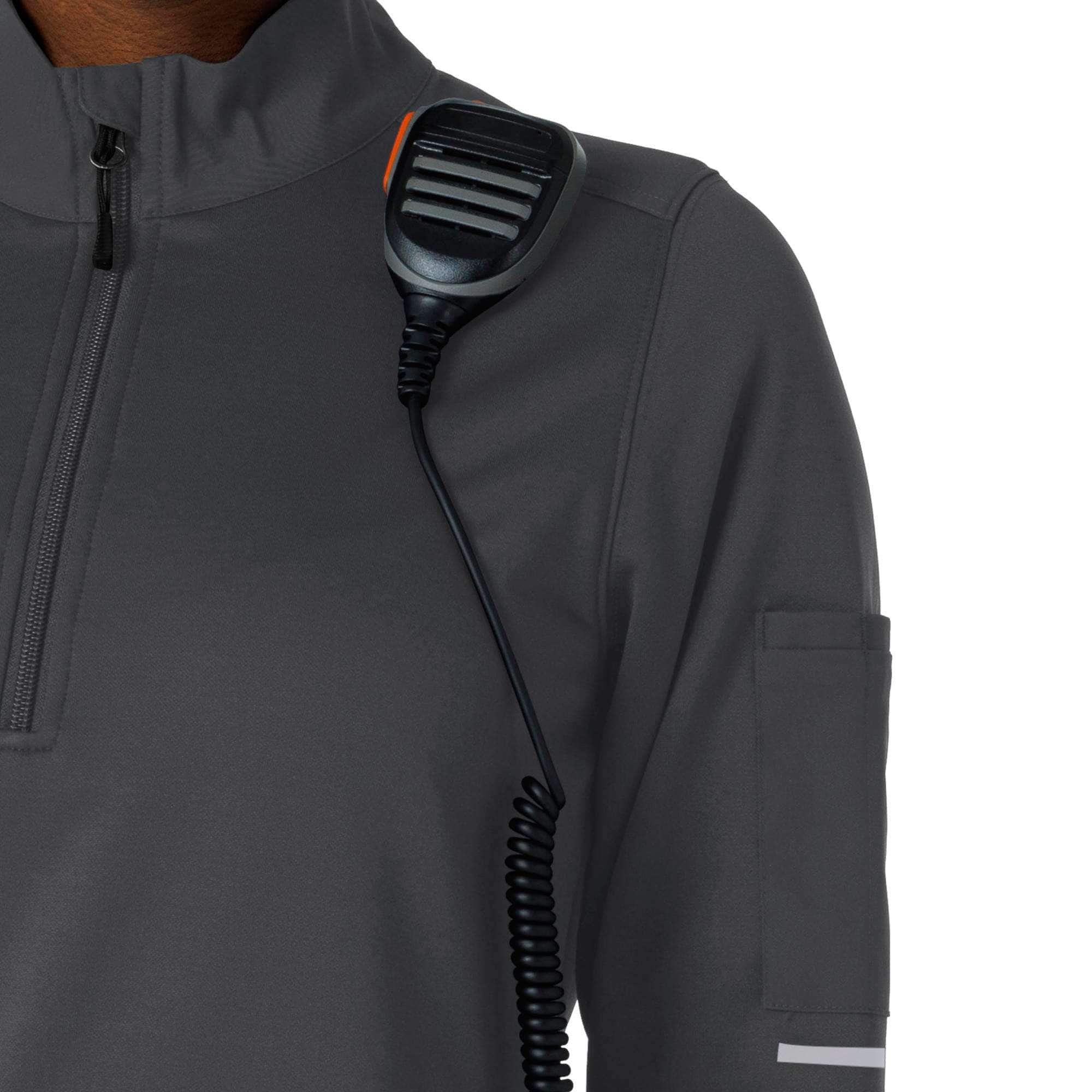 Women's rugged flex® rscu scrub half zip